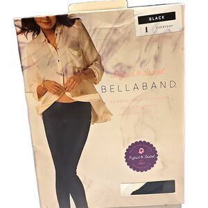 Ingrid & Isabel Bellaband Maternity Waist Trainer Stretch Black Size 1 1011